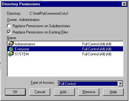 Microsoft Iis 4 Permissions